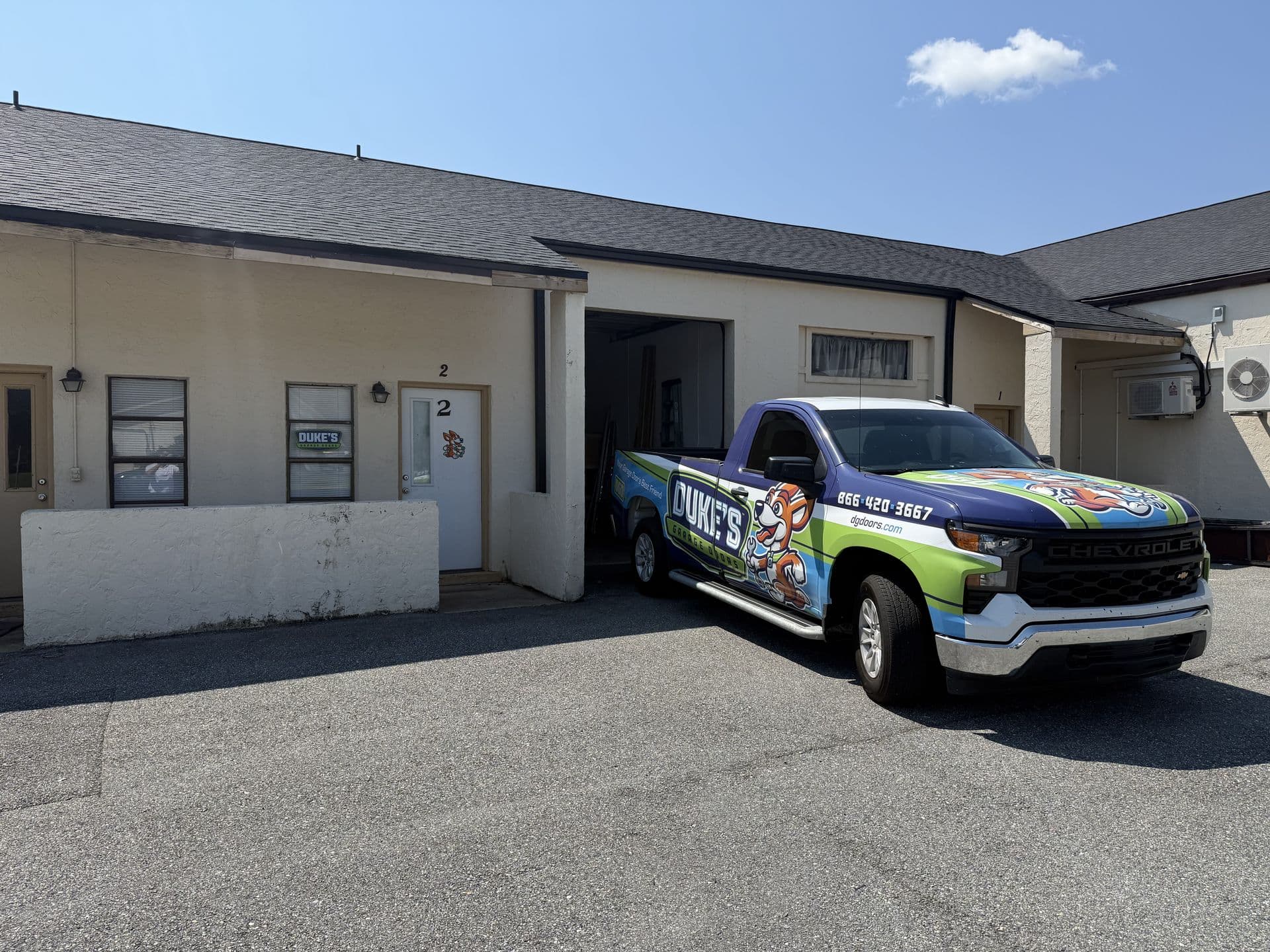 Duke's Garage Doors Ocala Location