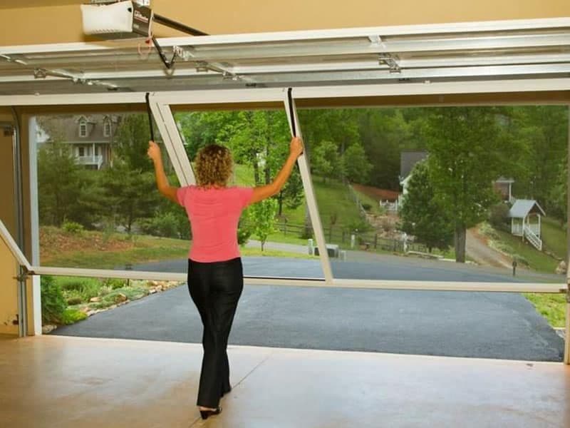 Motorized Garage Door Screens Sarasota FL