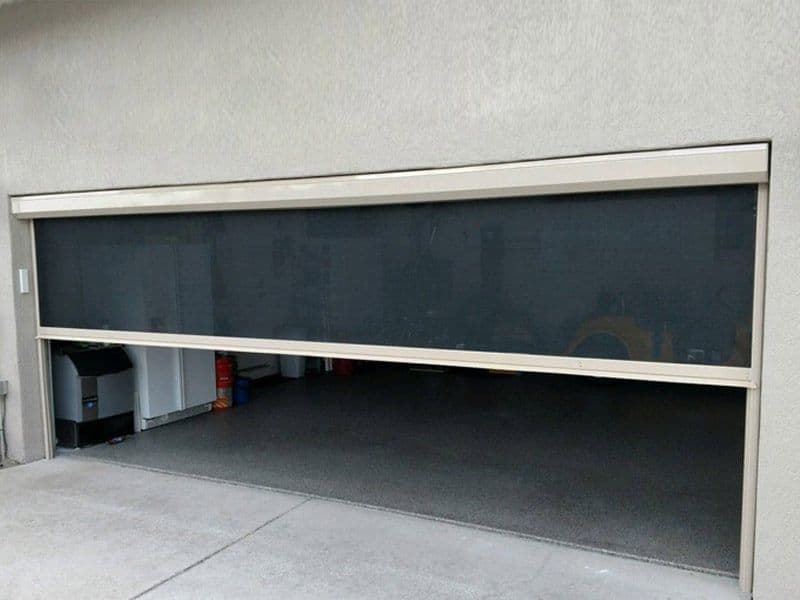 Motorized Garage Door Screens